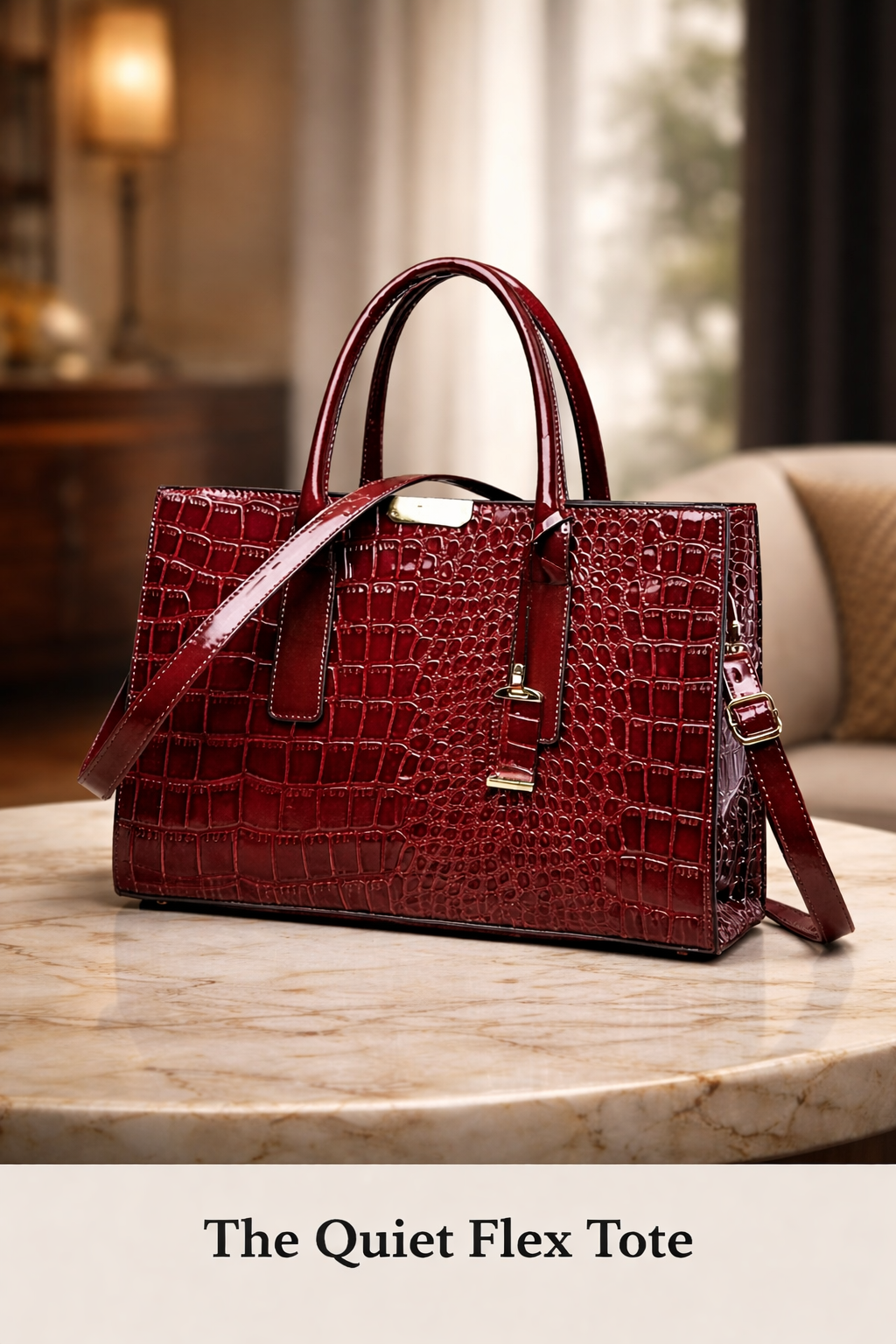 The Quiet Flex Tote.
Luxury that doesn’t need to announce itself.