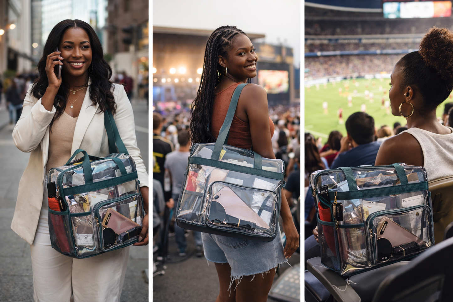 The Clear Pass™                 Concert and stadium ready